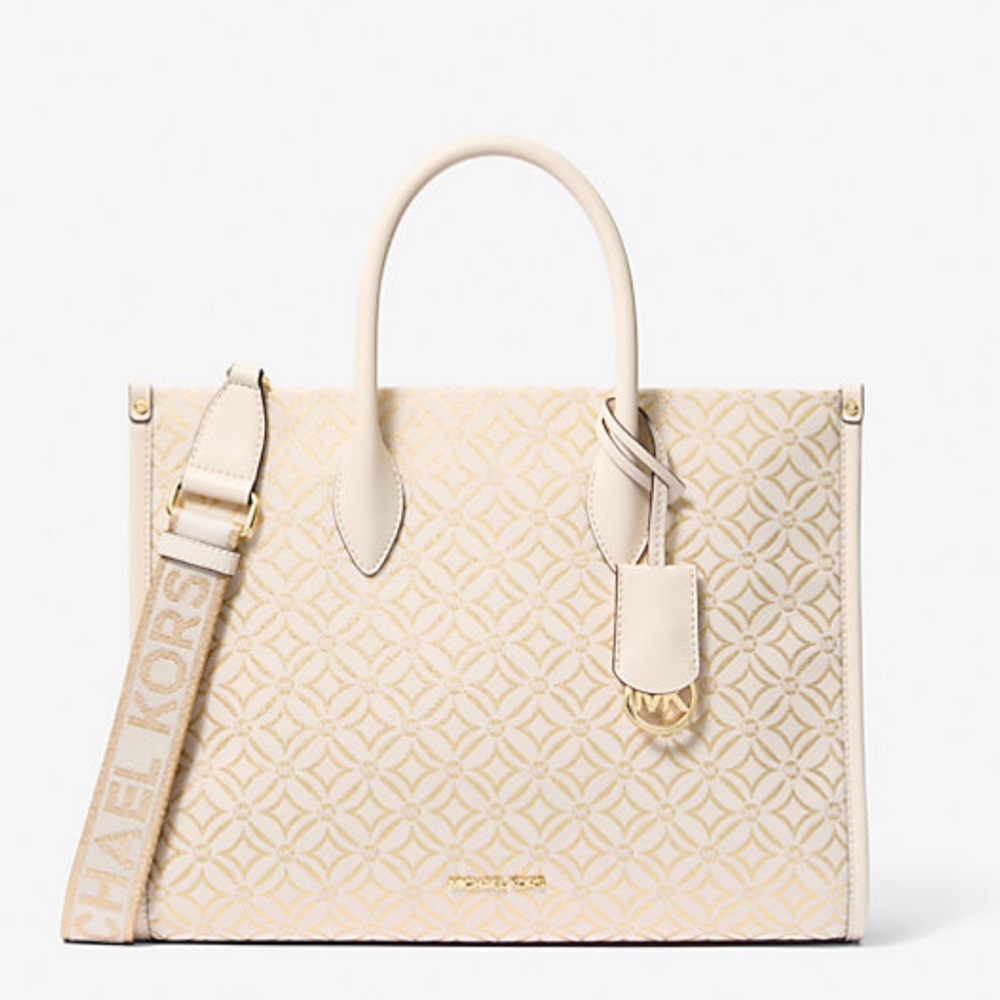 BRAND NEW! Michael Kors Jacquard Tote Bag